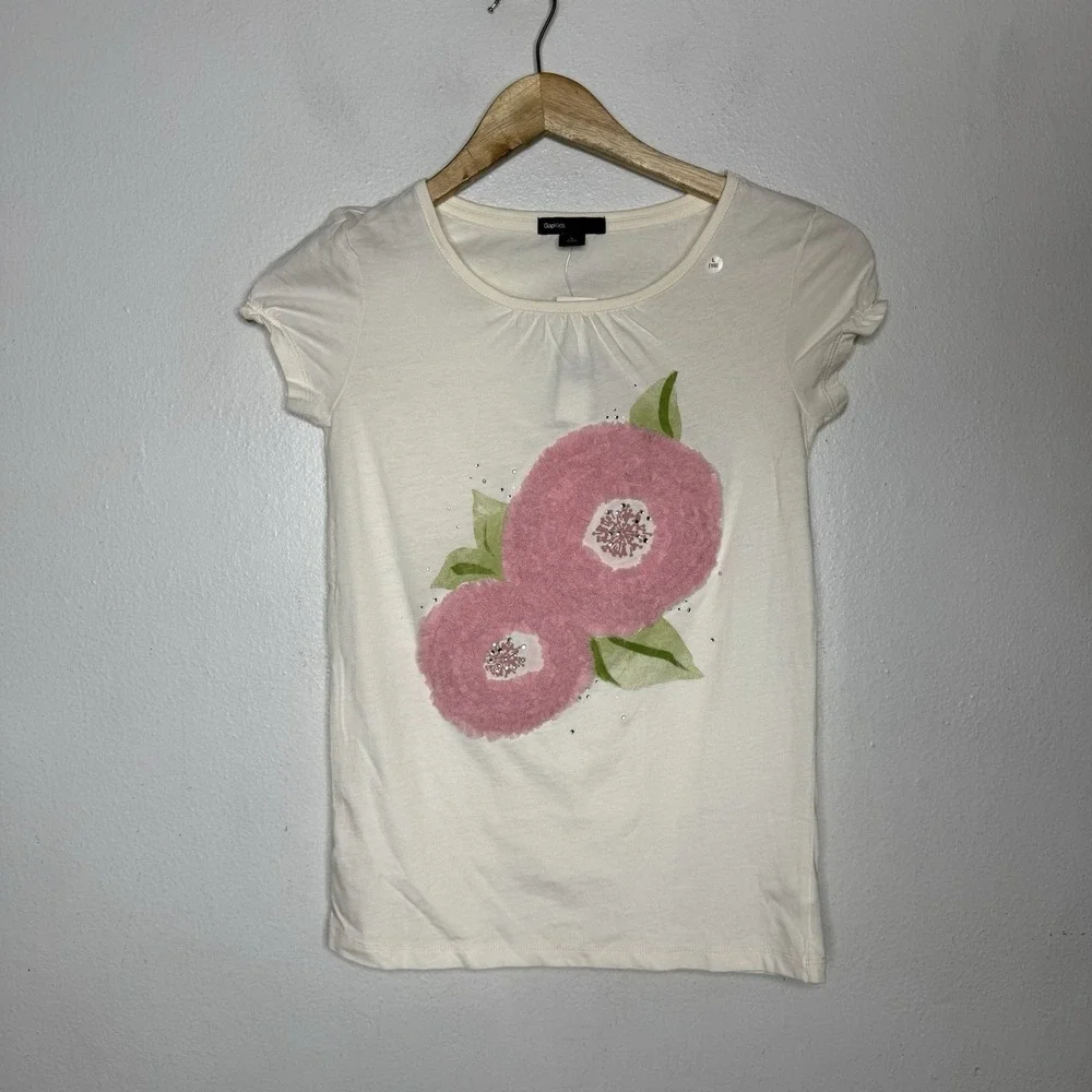 New Gap Kids Bundle Of 4 Cotton T-Shirt Long And Short Sleeve Girls Large 10